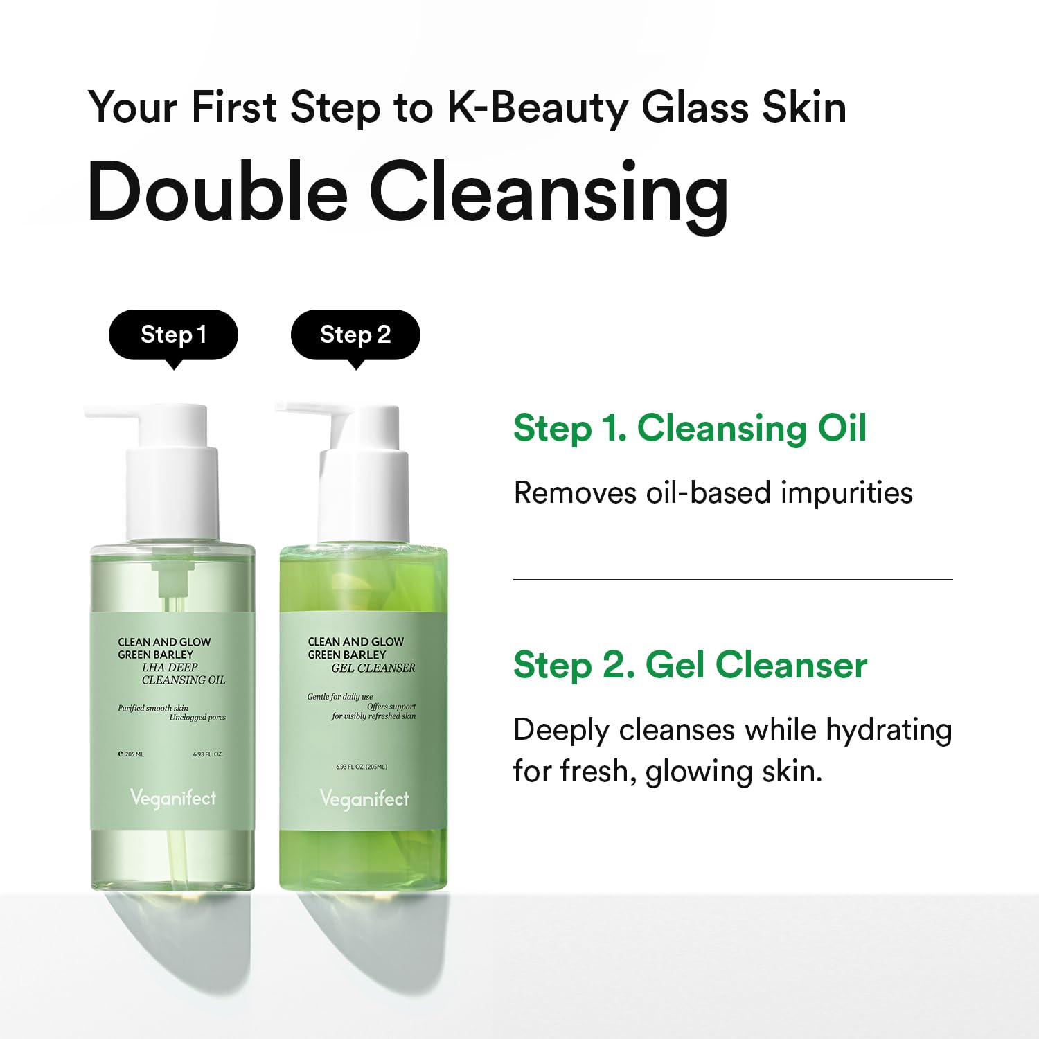 VEGANIFECT Hydrating Gel Face Wash – Gel-to-Foam Cleanser for Sensitive and Dehydrated Skin, 205ml