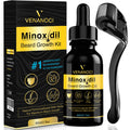 Venanoci 5% Minoxidil Beard Growth Kit with Biotin & Rosemary – Thicker, Fuller Beard