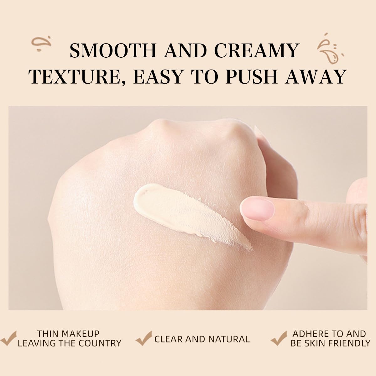 Venrock 24HR Long-Lasting Moisturizing Foundation – 02 Beige (30ml) | Waterproof & Buildable Coverage
