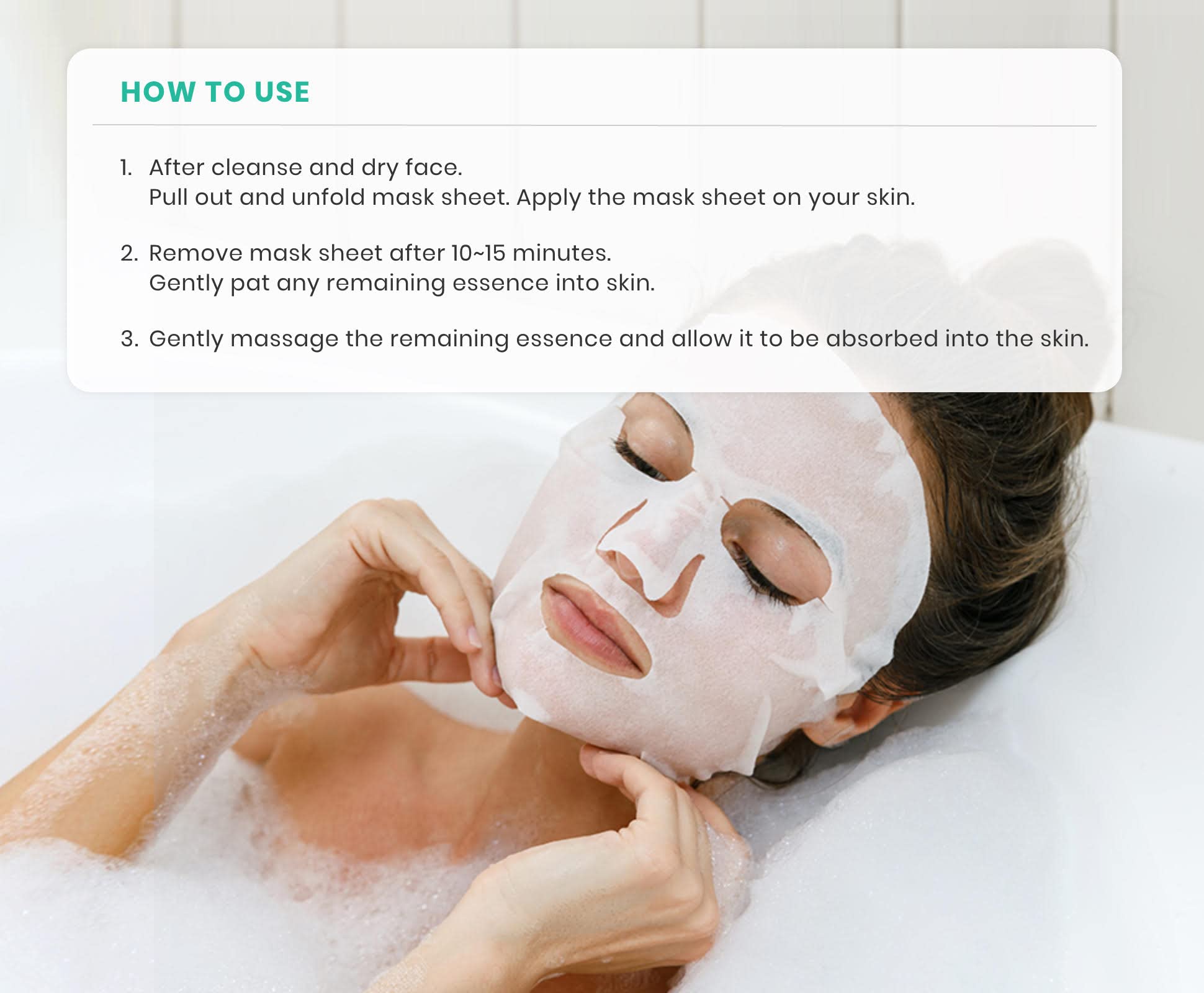 Veraclara Facial Mask — Korean Skin Care Mask 12-Combo