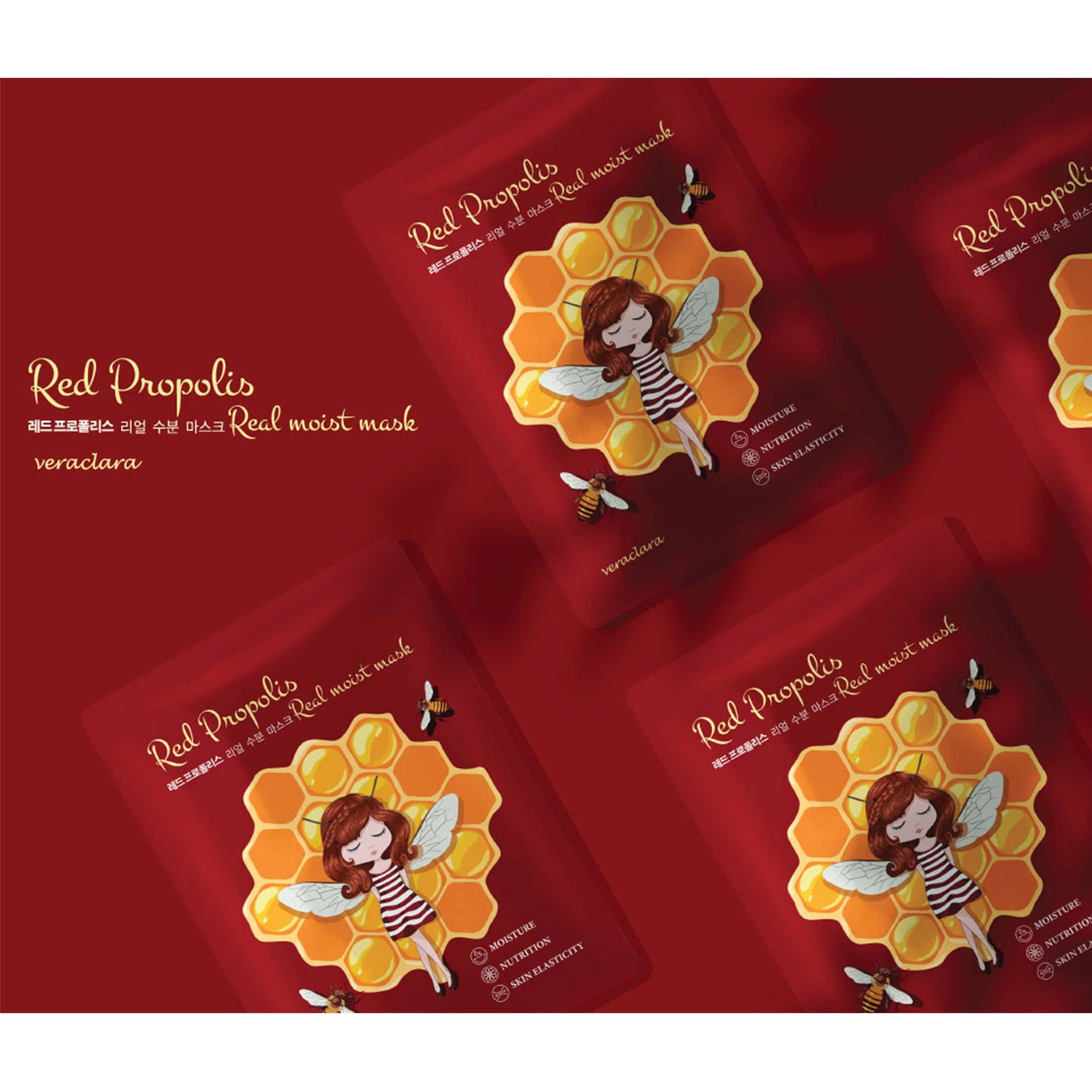 Veraclara Facial Mask Sheet | Korean Skincare – Brightening, Hydration & Firming