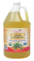 Verdana Organic Castor Oil — Cold-Pressed Bulk 1 Gallon, Professional Grade