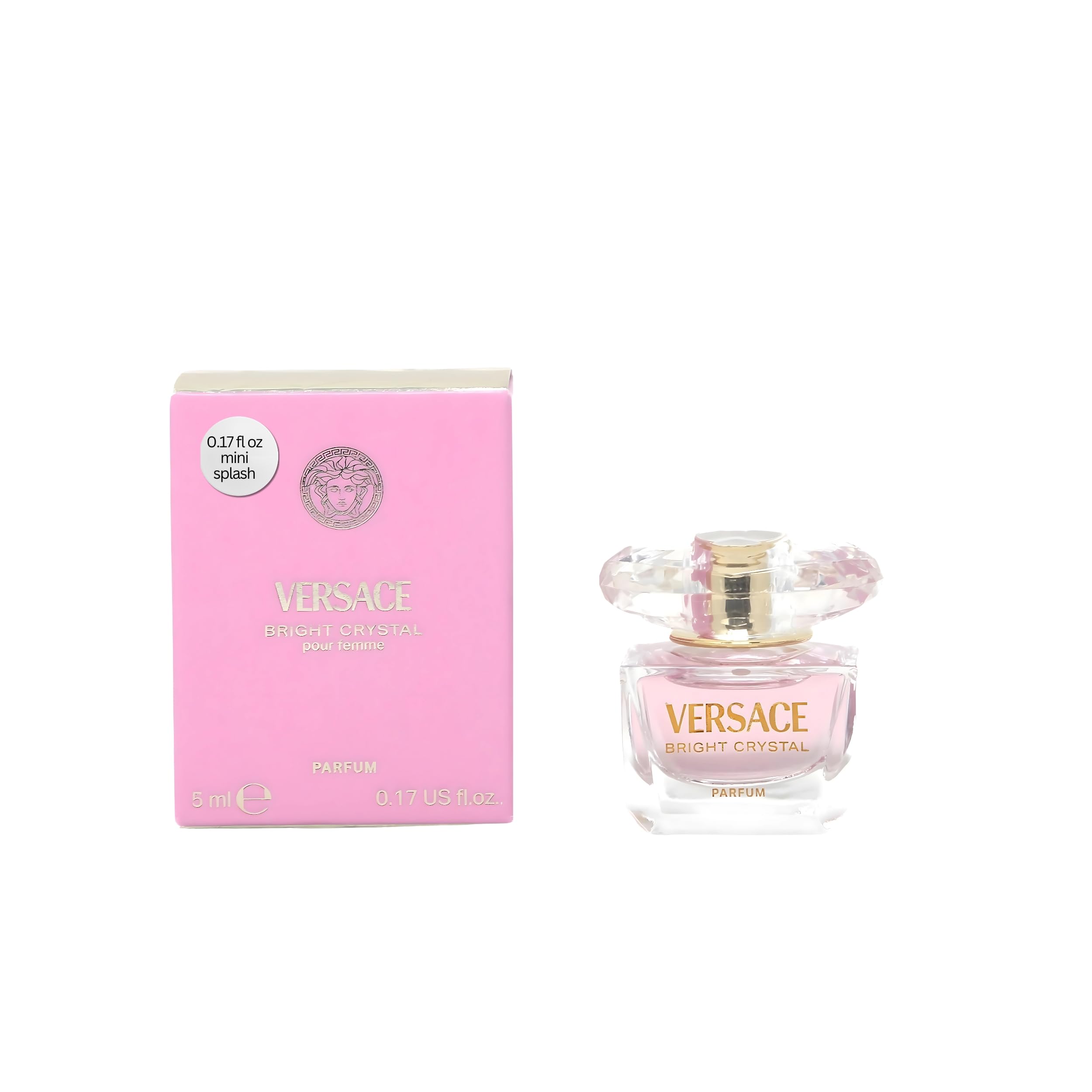 Versace Bright Crystal Pour Femme Mini EDP Splash 0.17 oz — Signature Collection