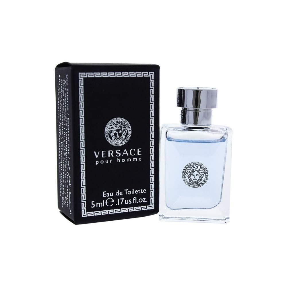 Versace Pour Homme 5ml Mini EDT | Portable Designer Fragrance for Men