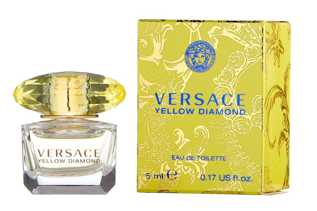Versace Yellow Diamond EDT Mini for Women – 0.17 Fl Oz