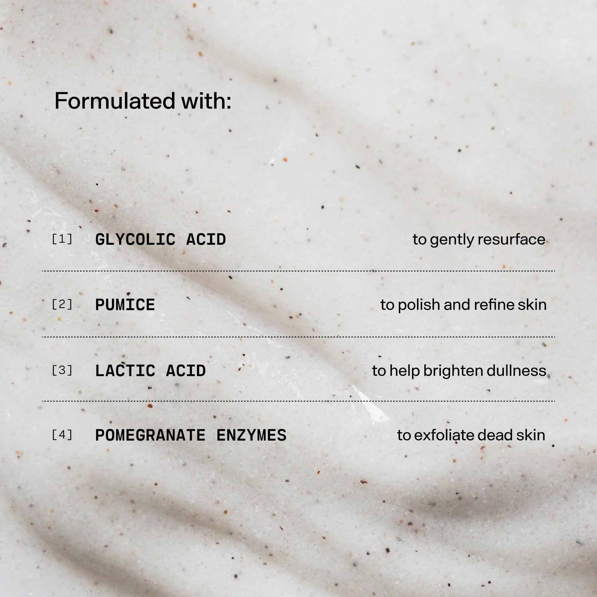 Versed Buff It Out AHA Exfoliating Body Scrub & Mask – Lactic & Glycolic Acids, Microfine Pumice, 8 oz