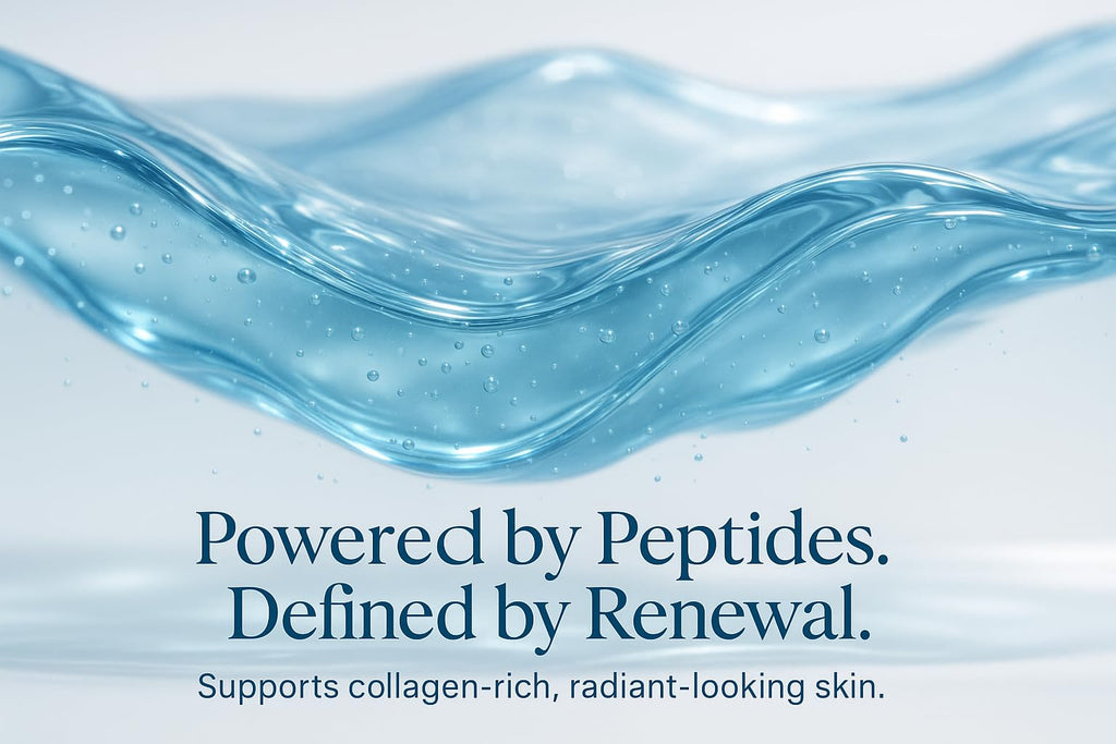 VÉVIQUE Renewelle Bleu Peptide Serum – Copper Tripeptide-1, EGF & Niacinamide, 1 oz