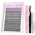VEYESBEAUTY Dreamy Cluster Lashes Kit – Newbie-Friendly DIY Lashes