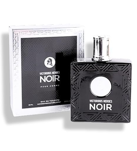 Viaan Krishna VICTORIOUS HEROES NOIR Cologne for Men – Cedarwood & Vanilla EDT, 3 oz