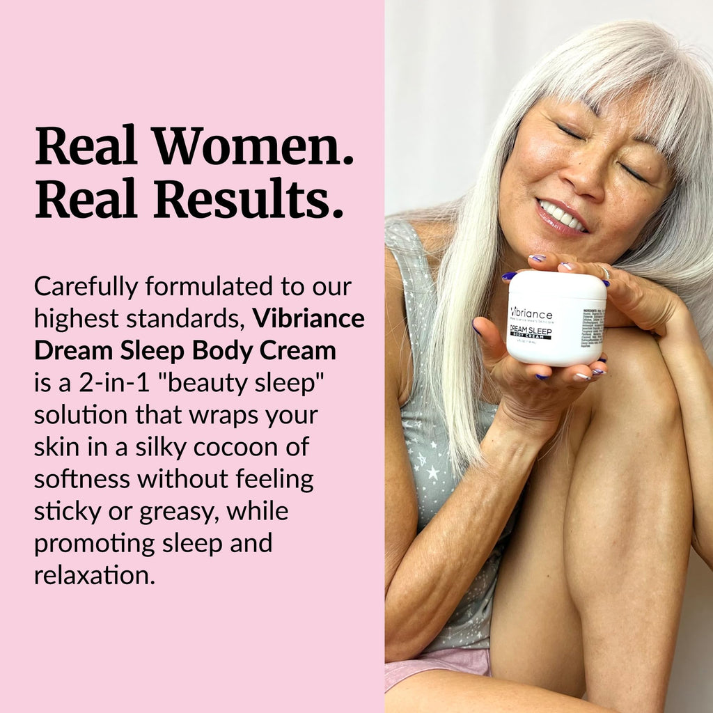 Vibriance Dream Sleep Body Cream – Fluffy Hydration for Dry Skin & Relaxation
