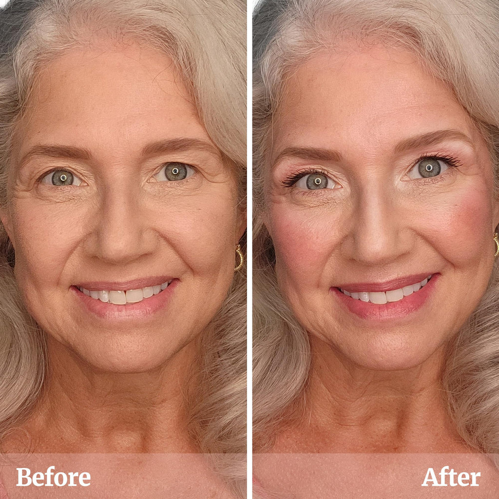 Vibriance Cream Blush Stick – All-in-One Radiance for Mature Skin | Makeup Simplified