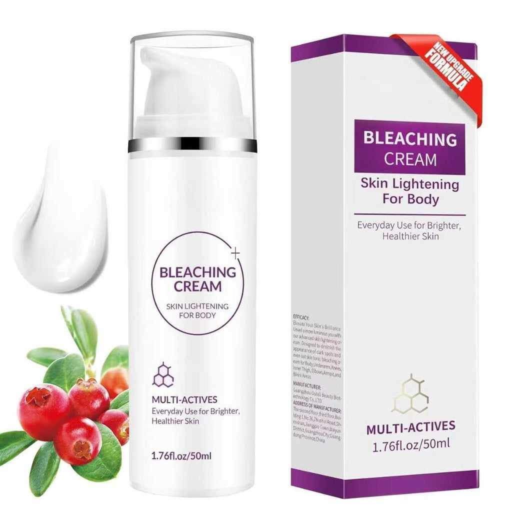 VicGFHS Skin Bleaching Cream with Vitamin C – Private Parts & Sensitive Areas, 1.76 fl oz