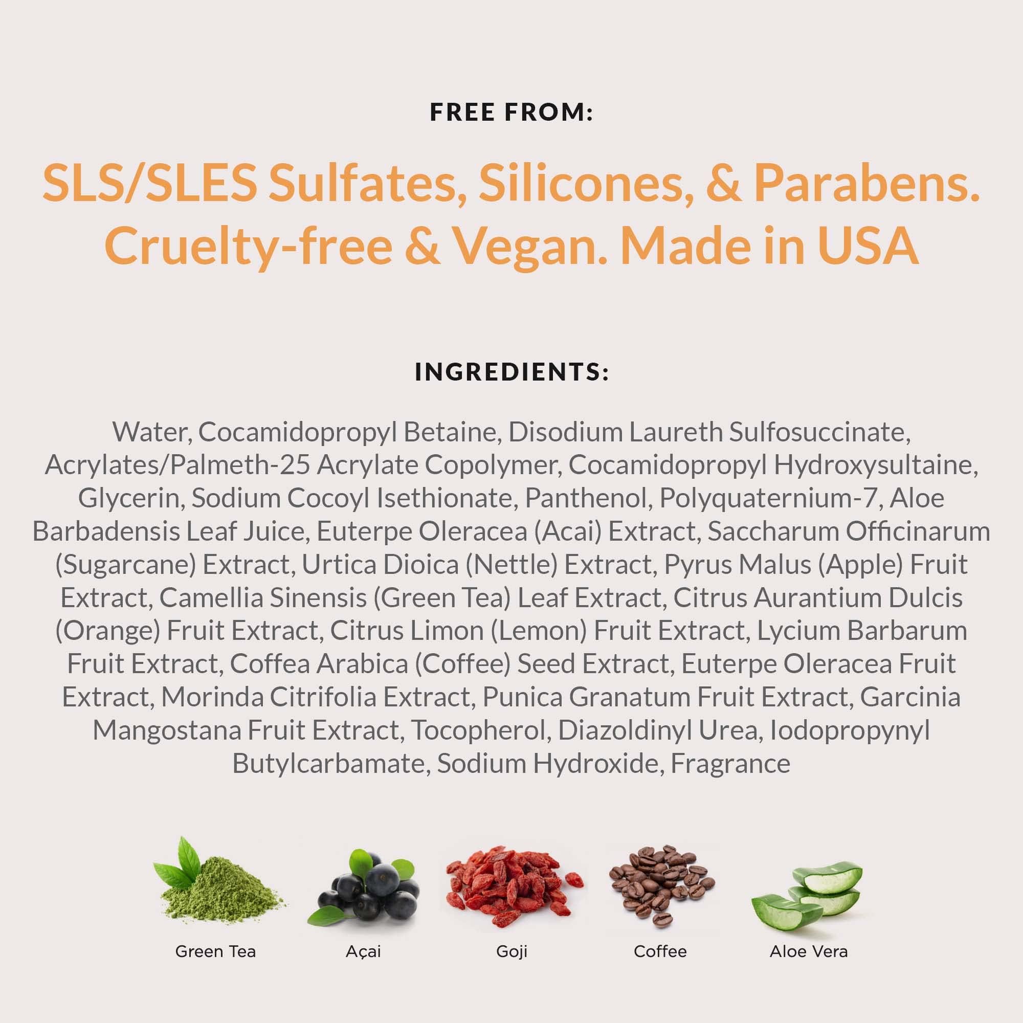 VICIOUS CURL Foaming Curl Cleanse – Clarifying Shampoo for All Curl Types (Sulfate-Free)