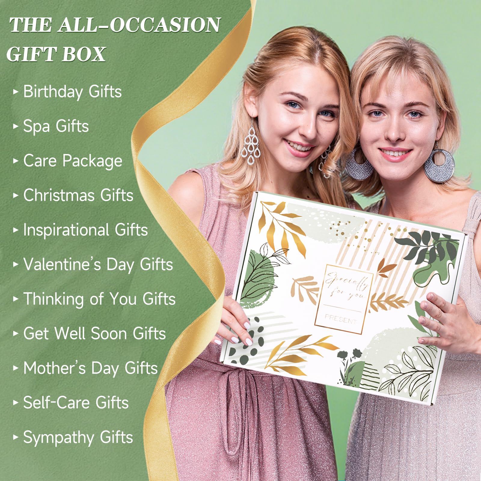 Victdom Get Well Soon Gift Baskets for Women | Self-Care Spa Gift Box