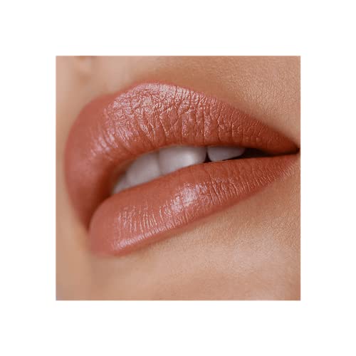 Victoria Beckham Posh Lipstick (Spice) – Buildable Color, Creamy Satin Finish