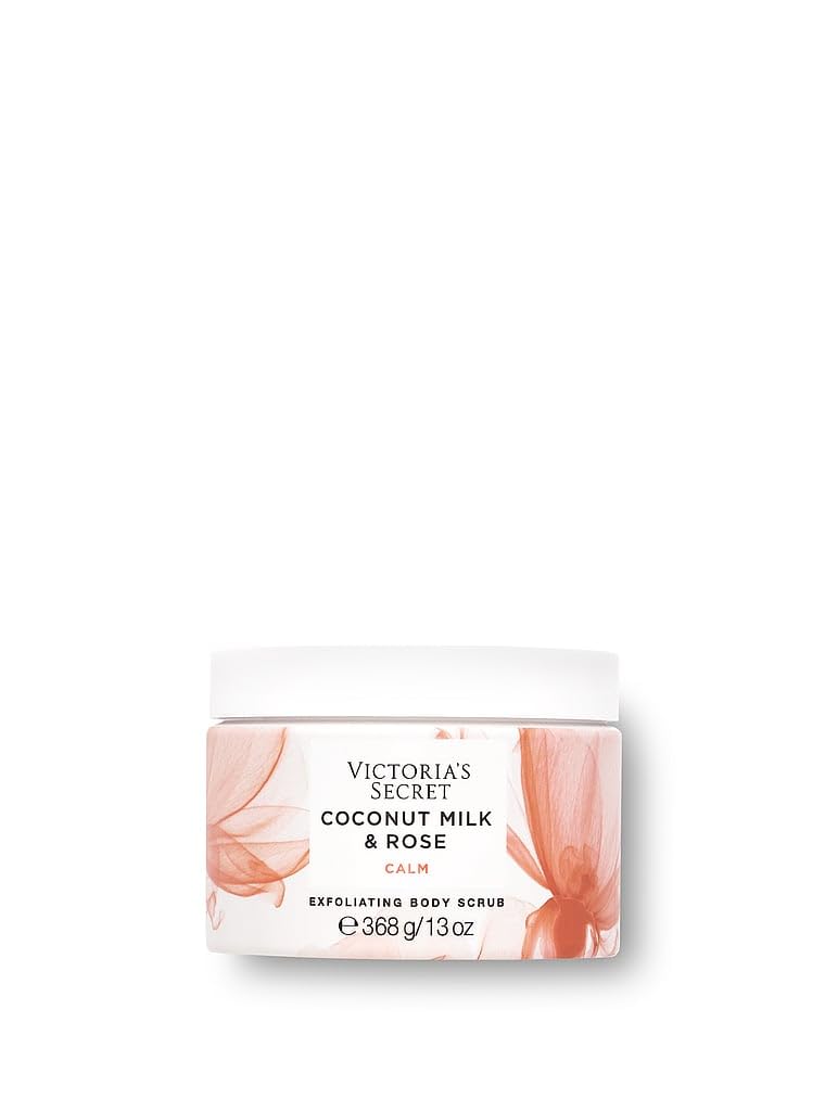 Victoria's Secret Coconut Milk & Rose Exfoliating Body Scrub – 13 oz