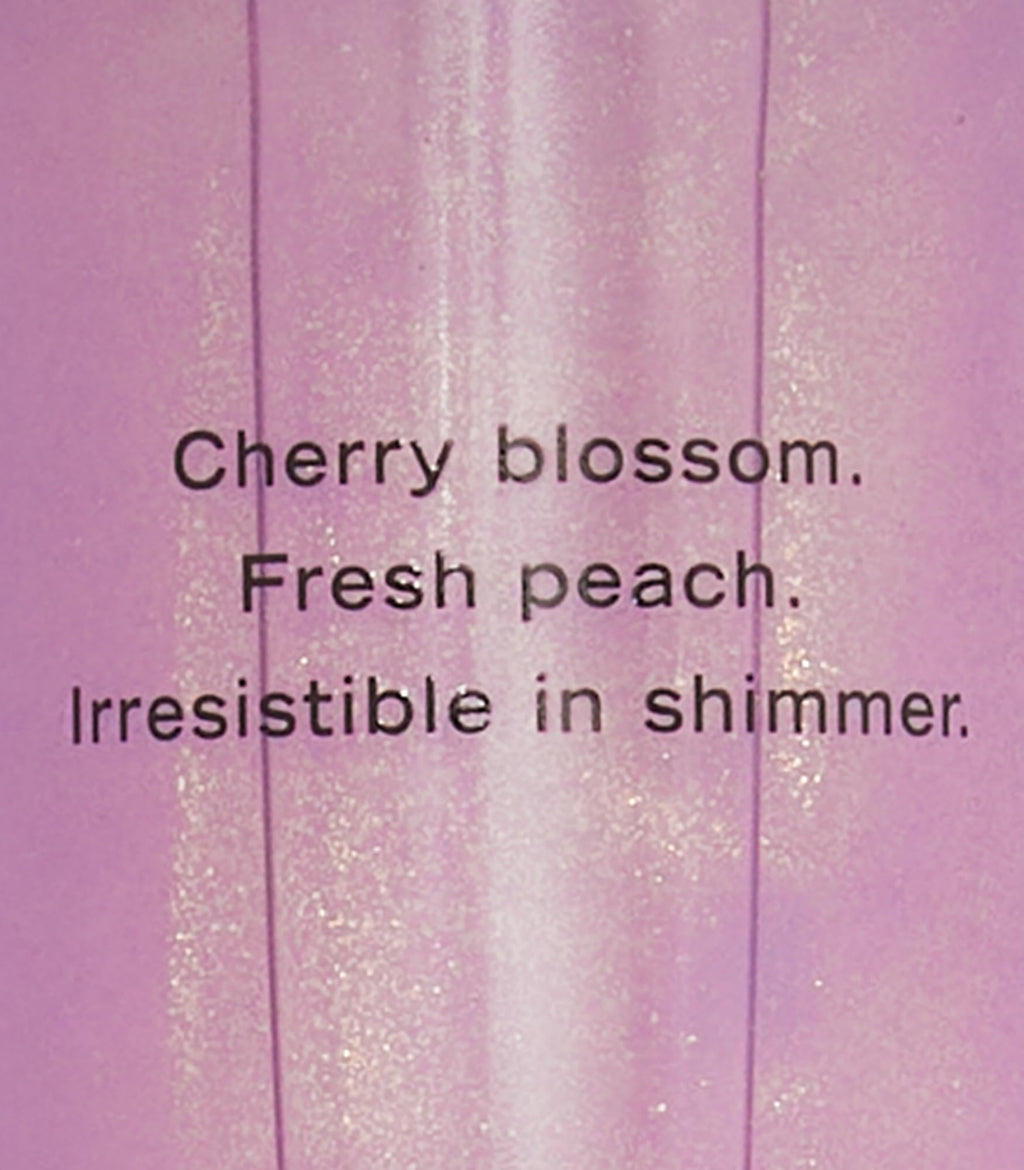Victoria's Secret Love Spell Shimmer Mist – Cherry Blossom & Peach Body Spray (8.4 oz)