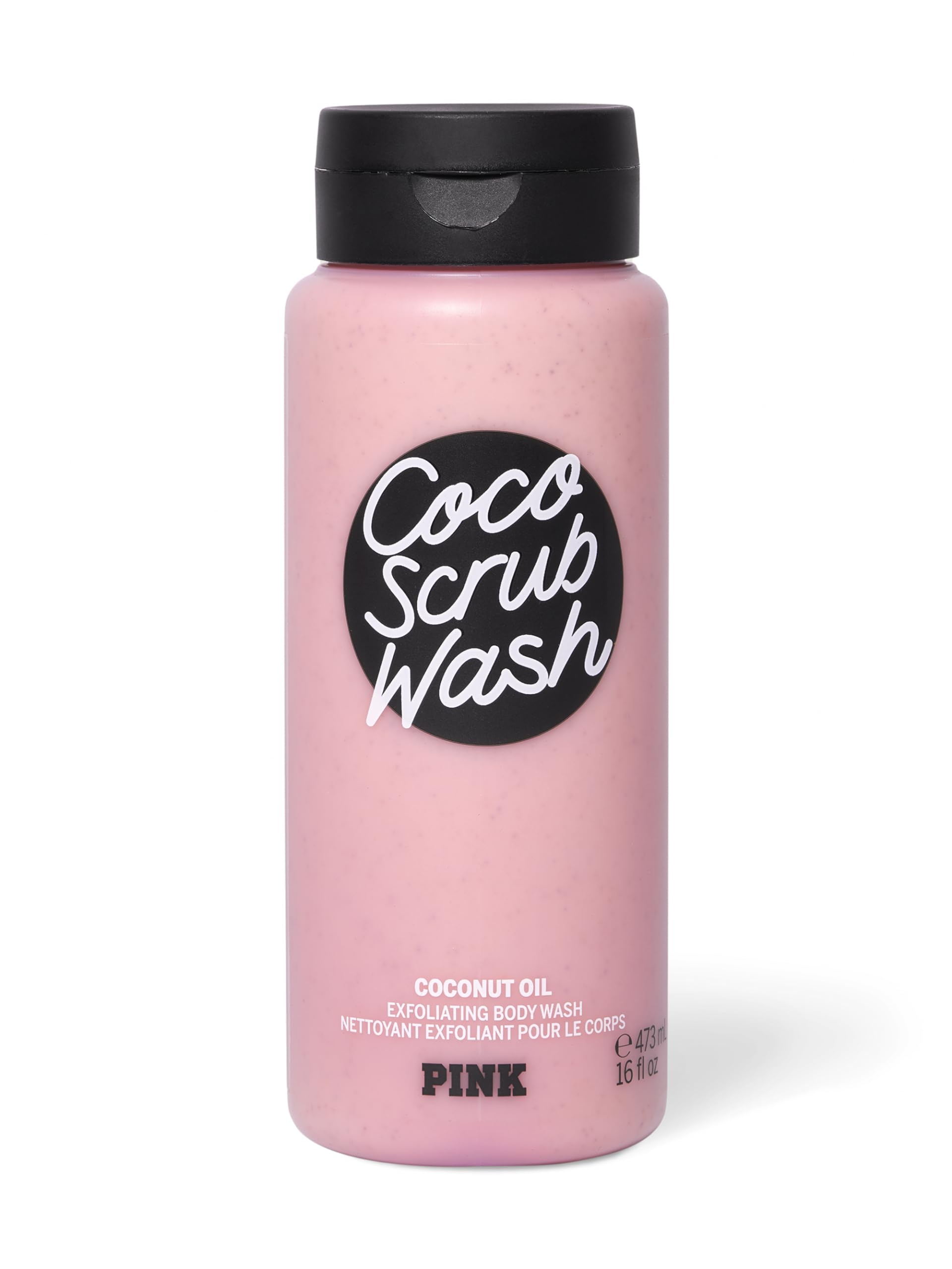 Victoria's Secret Pink Coco Scrub Wash with Coconut Oil | Creamy Cleanse & Softening Formula