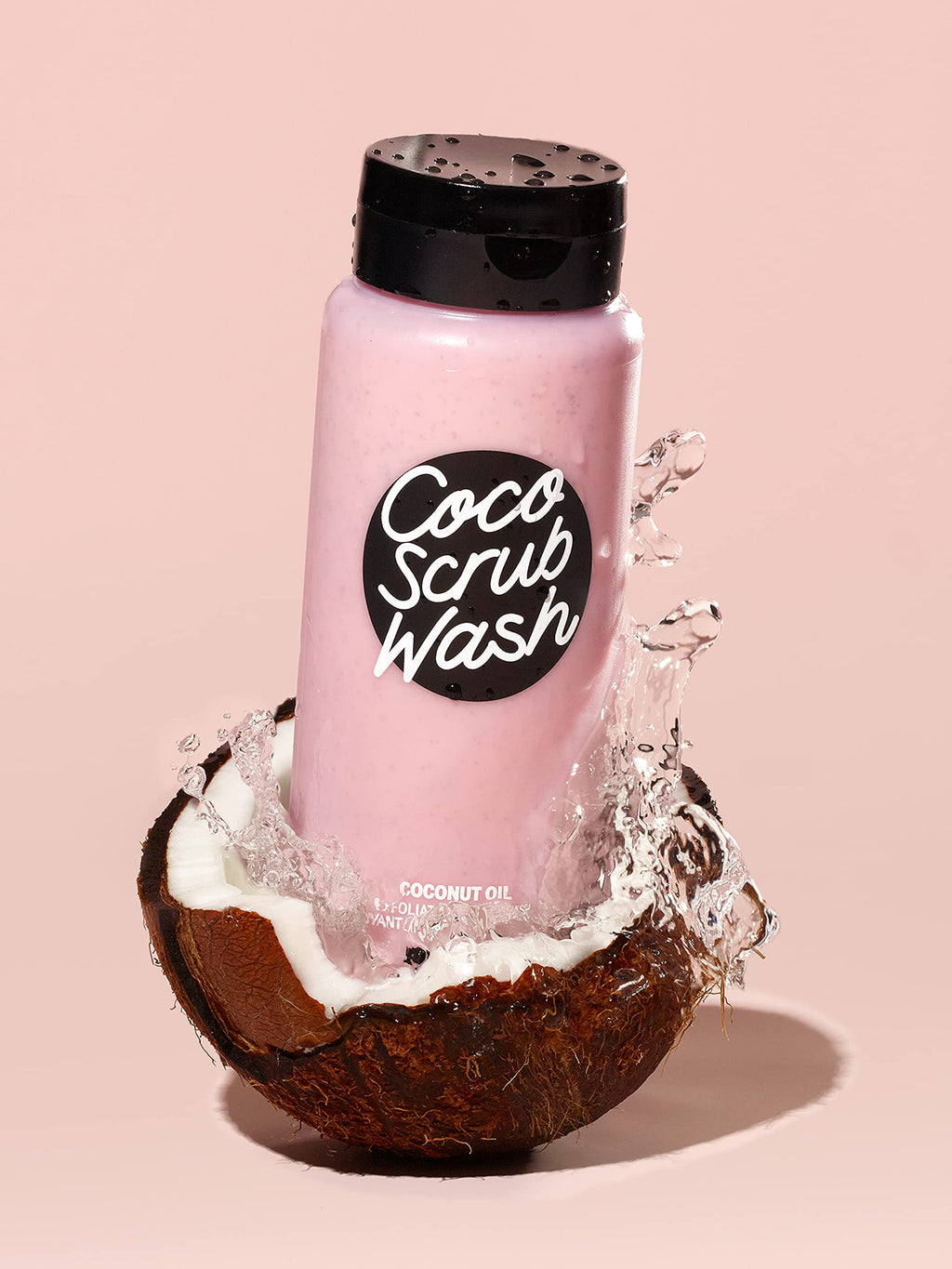 Victoria's Secret Pink Coco Scrub Wash with Coconut Oil | Creamy Cleanse & Softening Formula