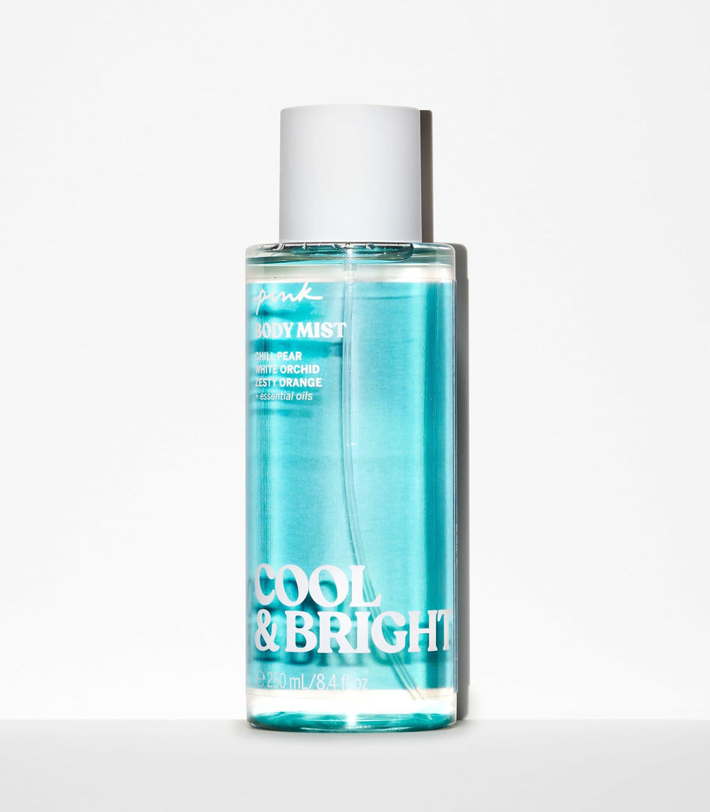 Victoria's Secret Pink Cool and Bright Body Mist – Sparkling Pear, Orchid & Orange