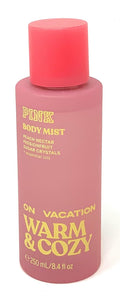 Victoria's Secret PINK On Vacation Warm & Cozy Body Mist 8.4 fl oz – Limited Edition