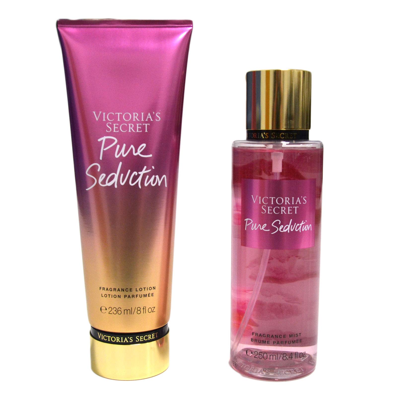 Victoria's Secret Pure Seduction Fragrance Mist Body Lotion – Juicy Plum & Freesia