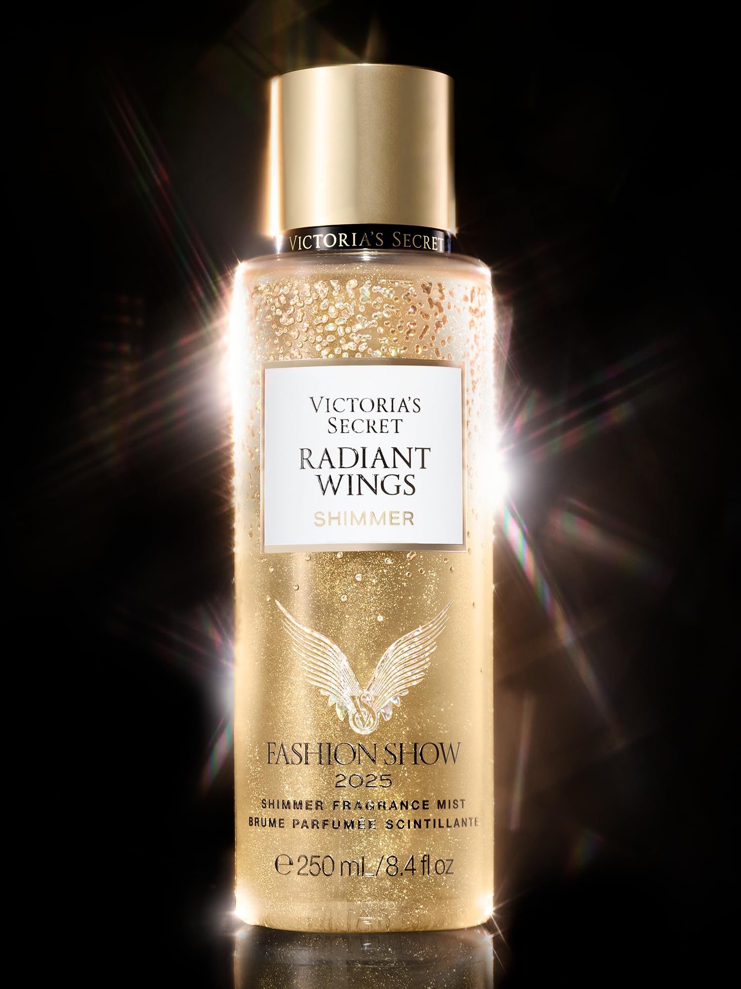 Victoria's Secret Fashion Show Radiant Wings Shimmer Fragrance Mist – 8.4 oz Body Spray for Women