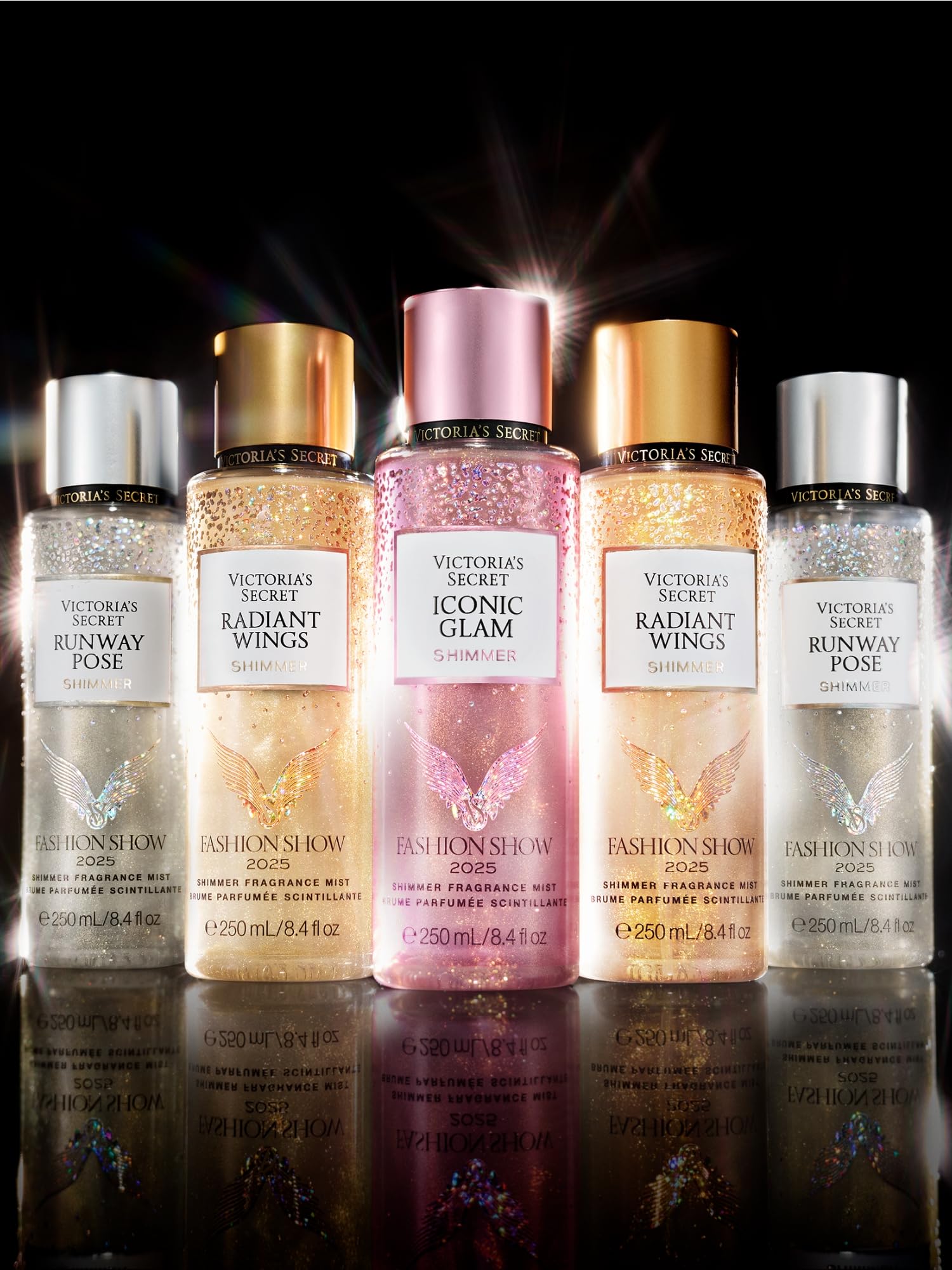 Victoria's Secret Fashion Show Radiant Wings Shimmer Fragrance Mist – 8.4 oz Body Spray for Women