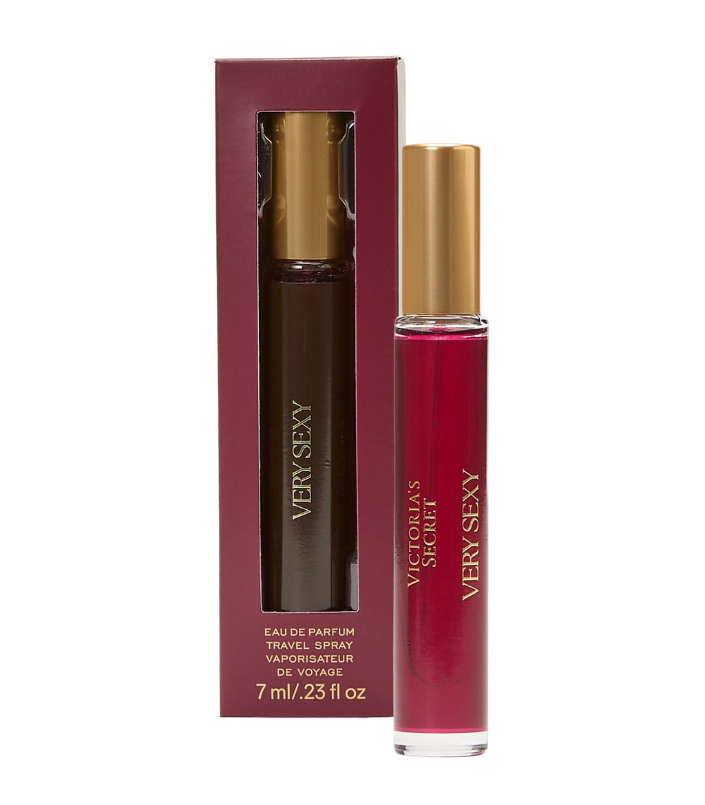 Victoria's Secret Very Sexy Eau de Parfum Travel Spray – 7 ml, Packable Floral Woody Scent