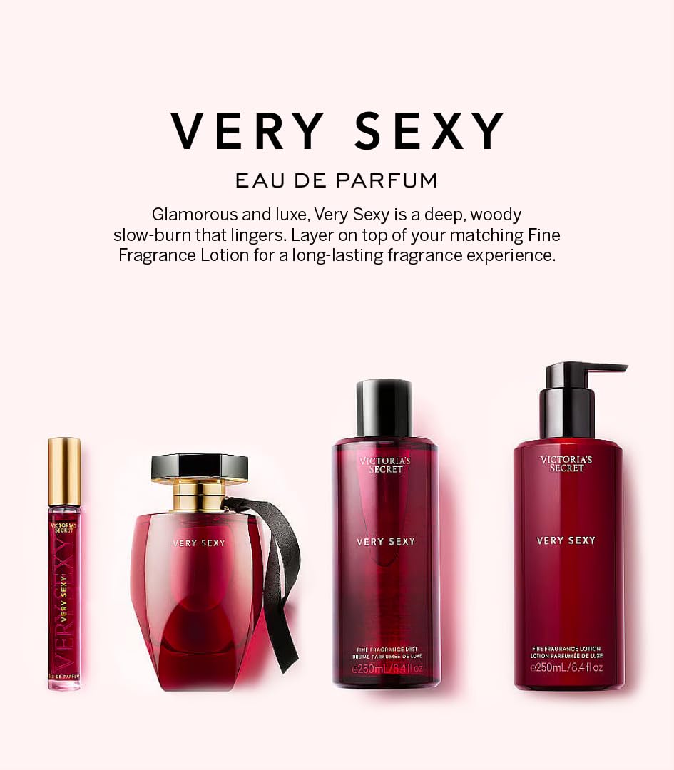 Victoria's Secret Very Sexy Eau de Parfum – Vanilla Orchid, Clementine & Blackberry (1.7 oz)