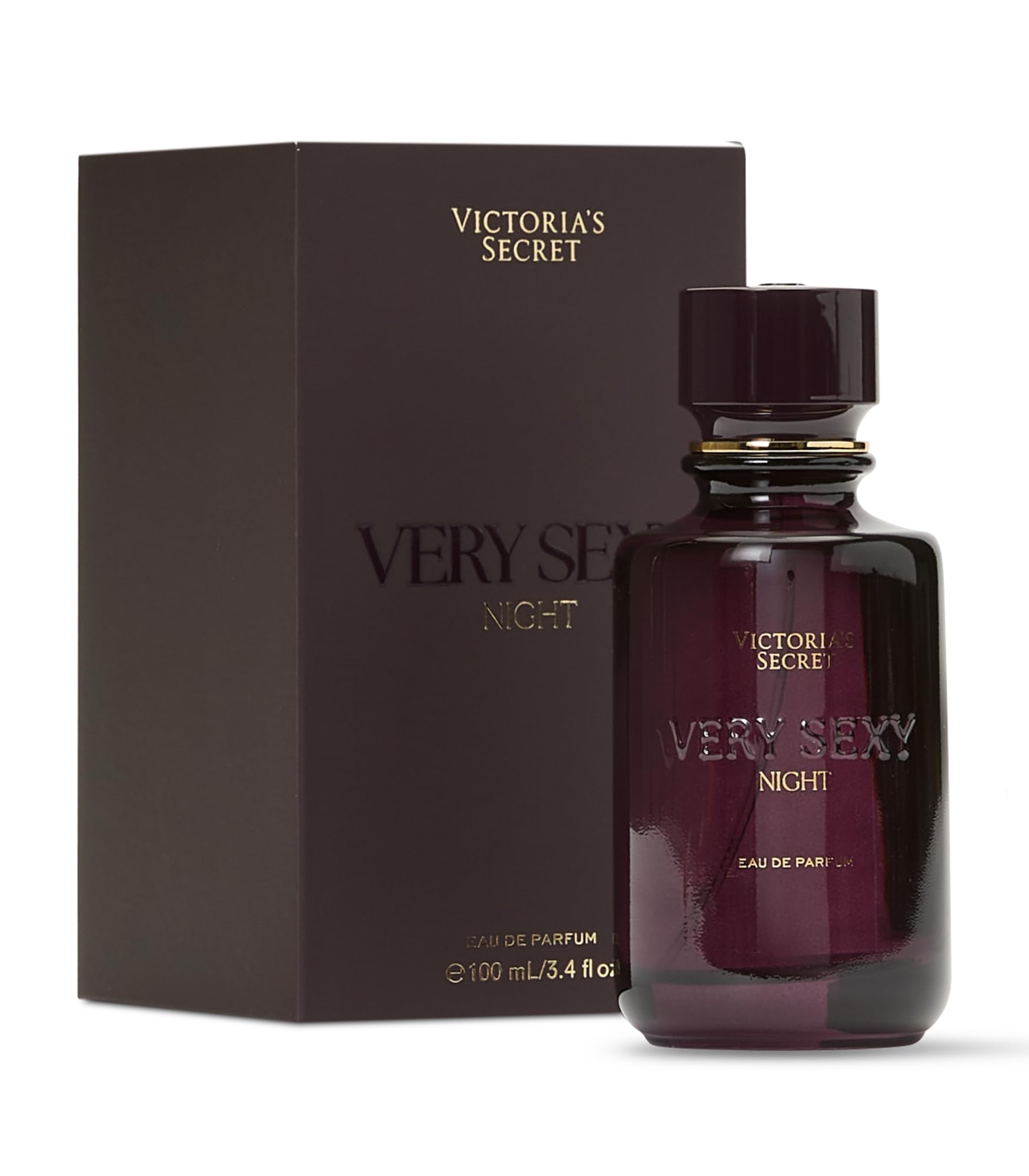Victoria's Secret Very Sexy Night Eau de Parfum – Vanilla Orchid, Clementine & Blackberry, 3.4 oz
