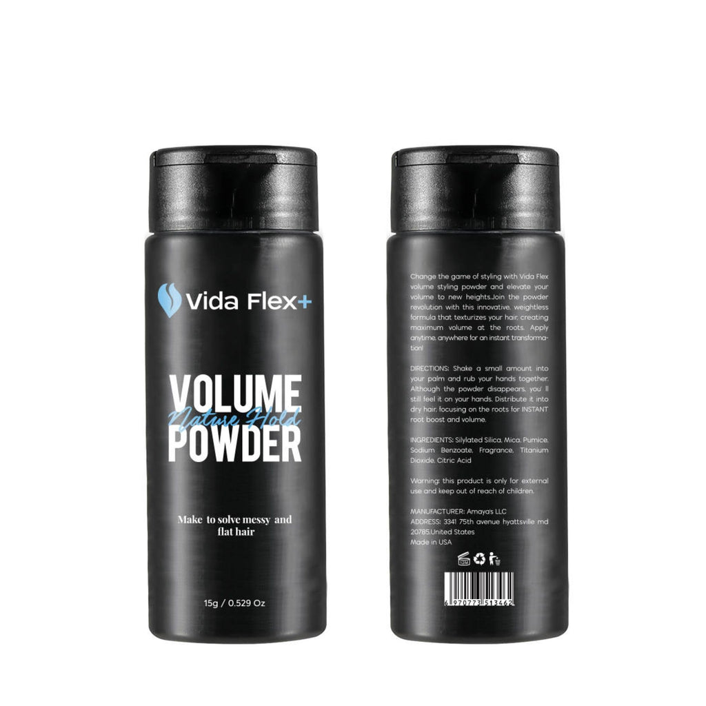Vida Flex+ Hair Styling Powder – Volumizing, Texturizing & Matte Finish for Men – 15g