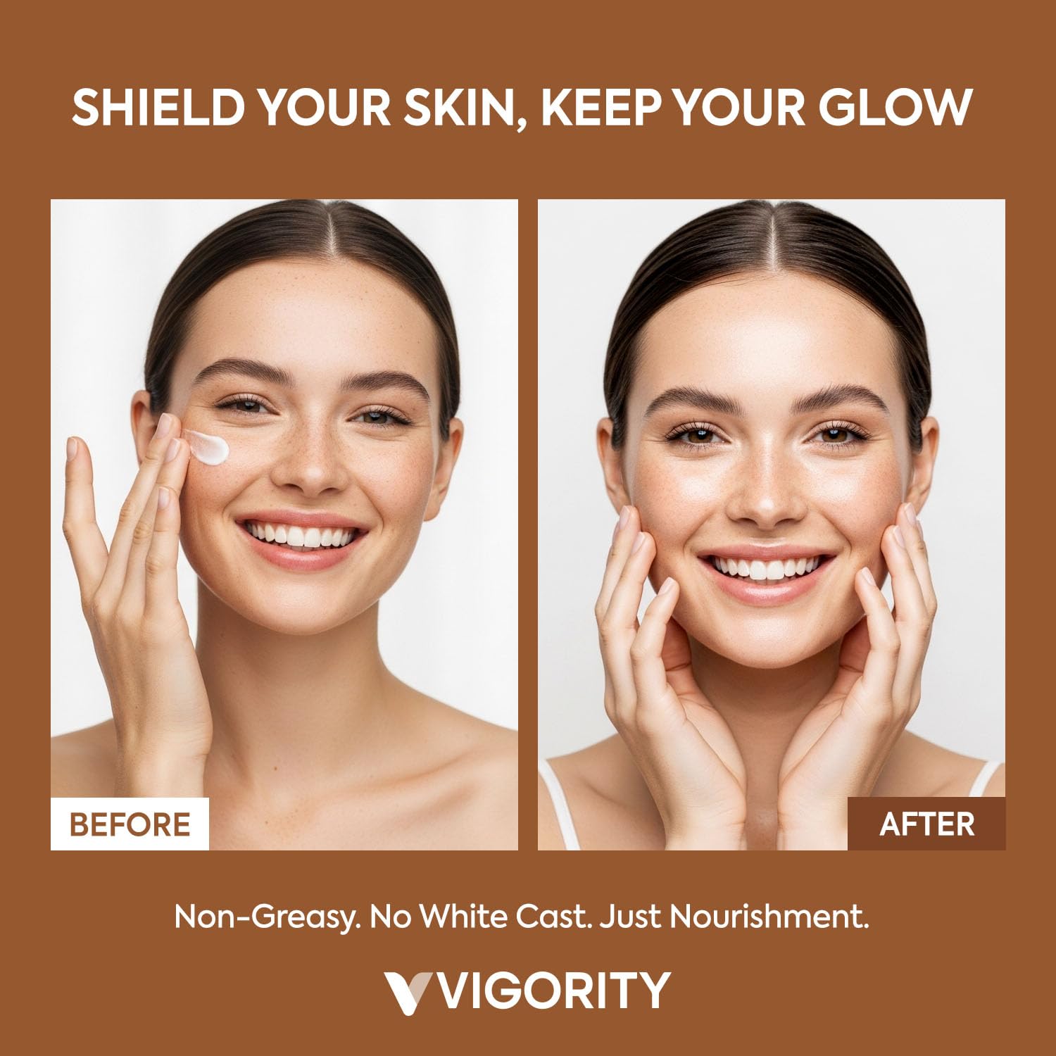 Vigority Beef Tallow Sunscreen SPF 30 – Non-Toxic Mineral Sunblock with Clear Zinc (2 oz)