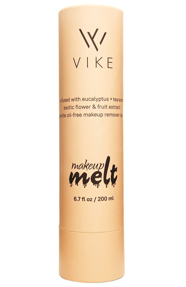 Vike Beauty Makeup Melt – 6.7 fl oz | Gentle Makeup Remover for Face & Eyes