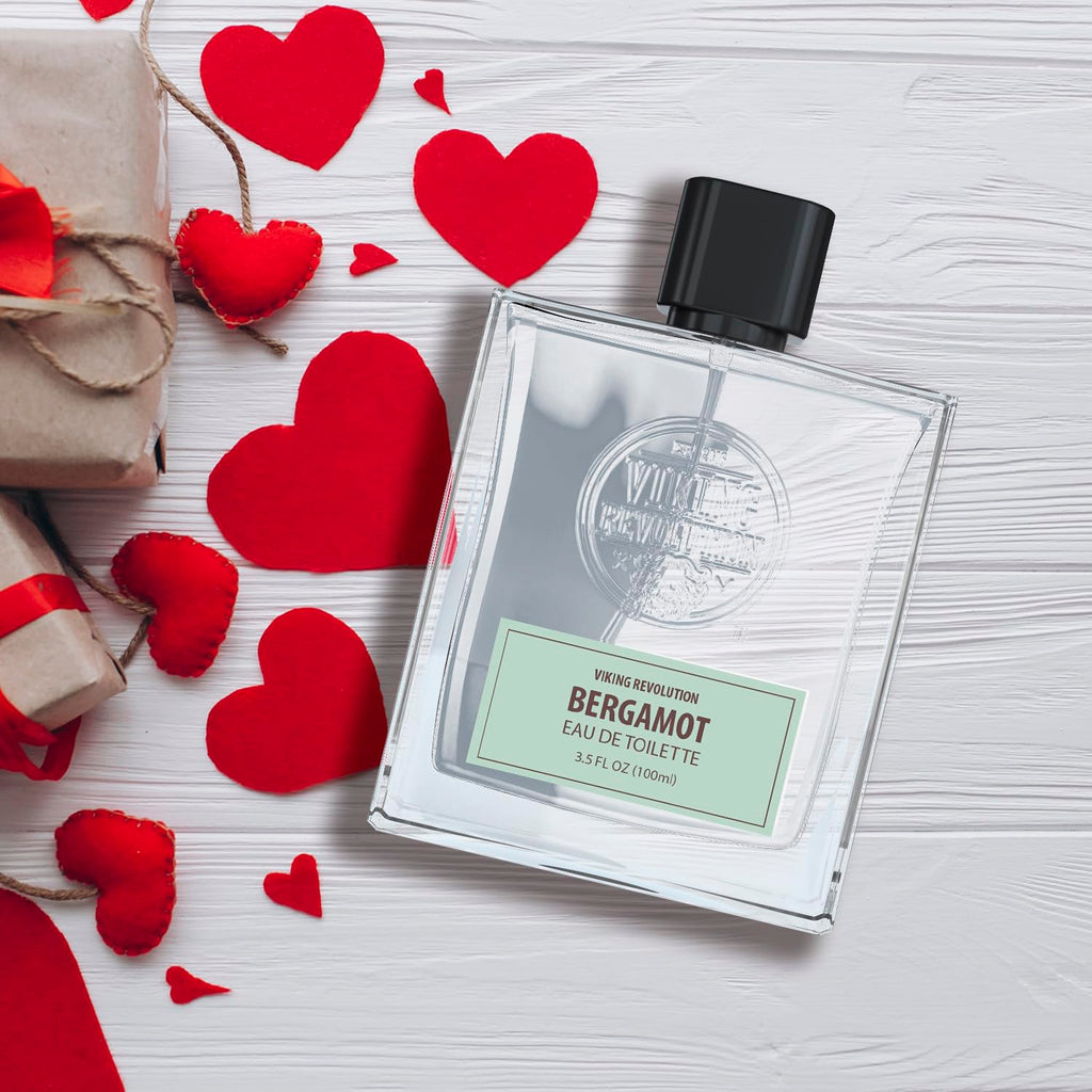 Viking Revolution Bergamot Cologne for Men — Long-Lasting Citrus with Bergamot, Jasmine & Patchouli