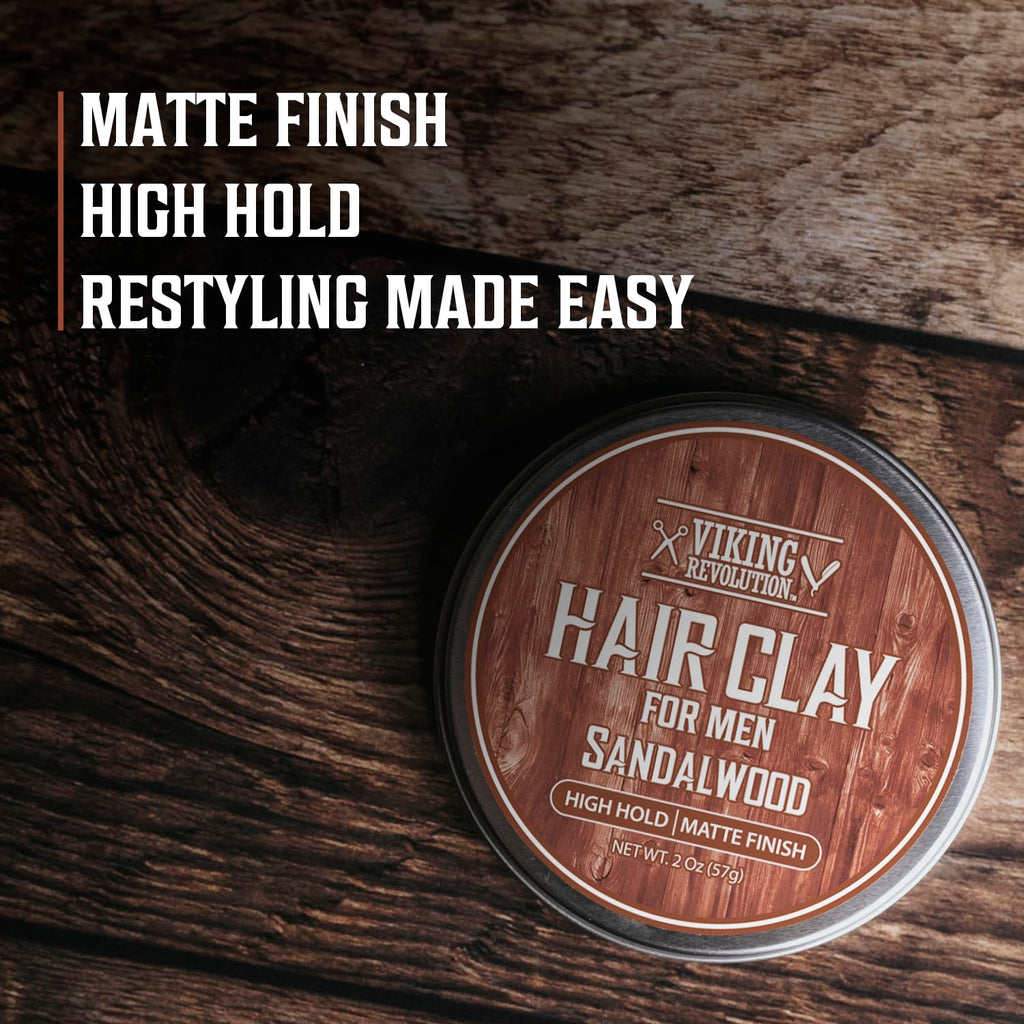 Viking Revolution Ultimate Hair Care Collection – Styling Kit for Men
