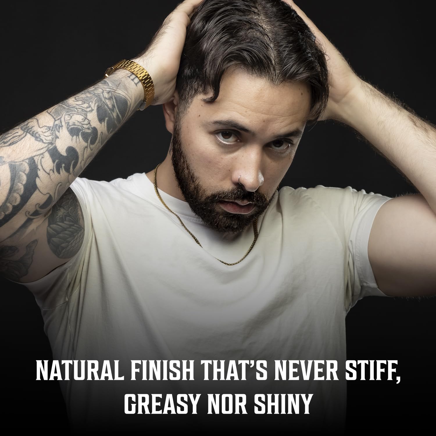 Viking Revolution Hair Paste for Men – Sandalwood, Medium Hold, Matte Finish