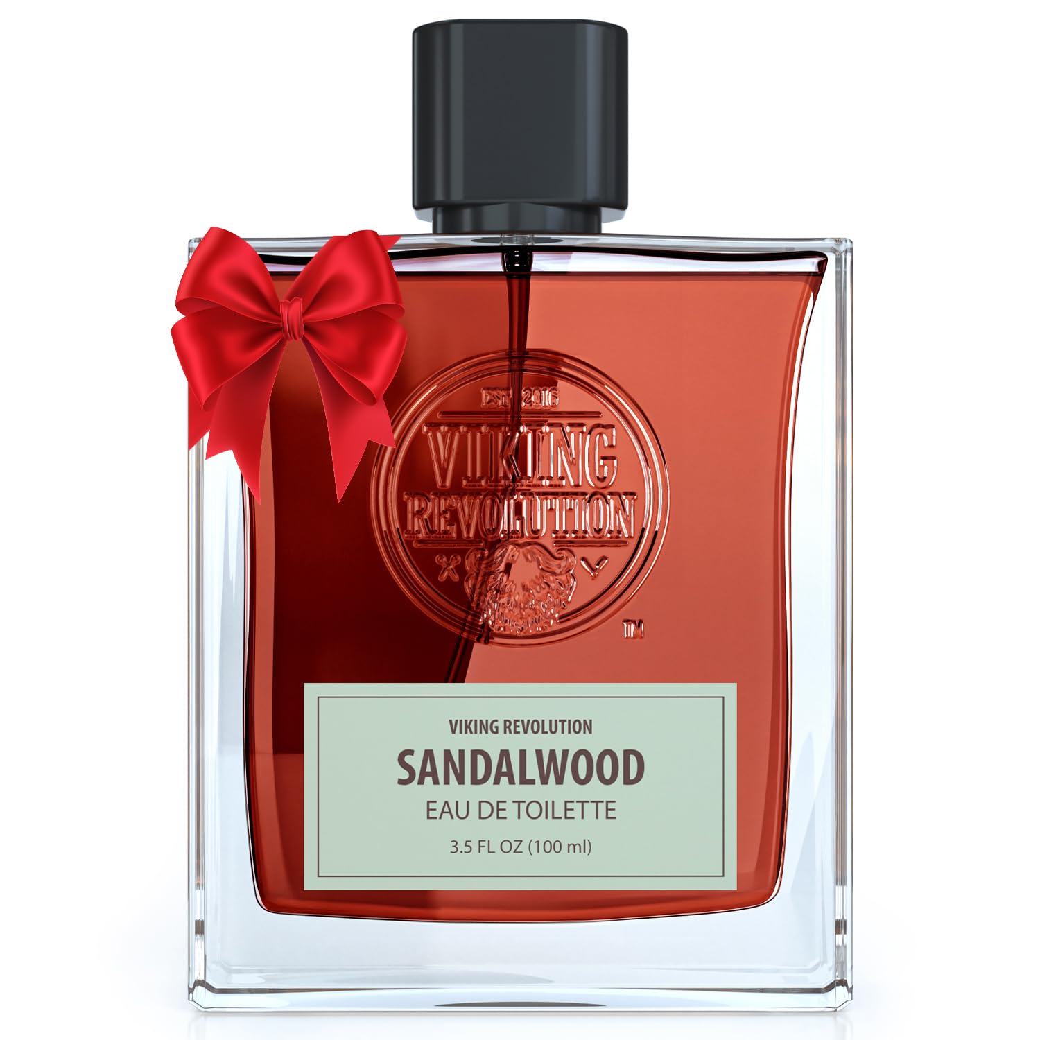 Viking Revolution Sandalwood Cologne for Men - Eau de Parfum with Cedar, Cypress & Vanilla | 3.5 Fl Oz
