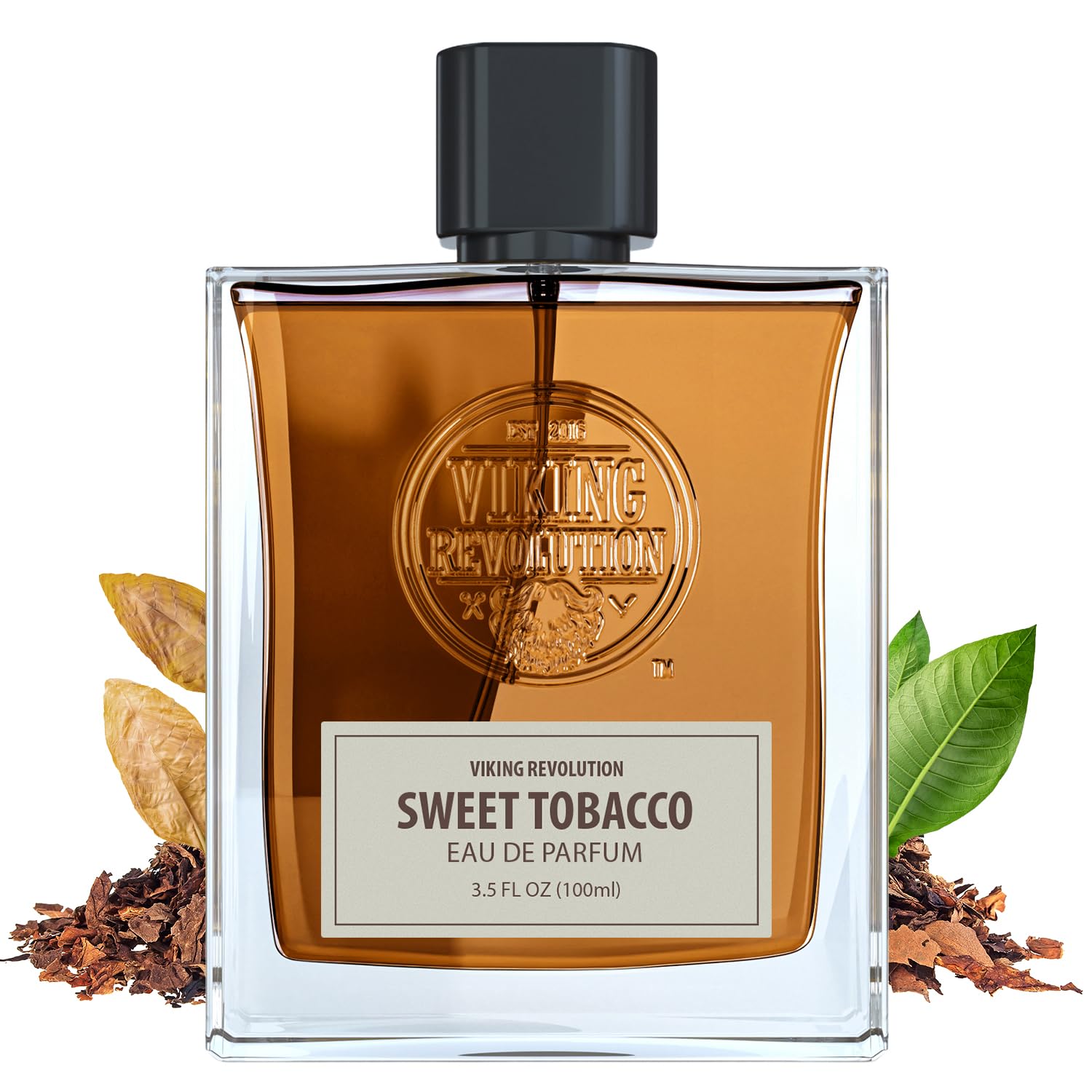 Viking Revolution Sweet Tobacco Cologne for Men – Eau de Parfum | Tonka Bean, Clementine, Cinnamon, Vanilla, Tobacco