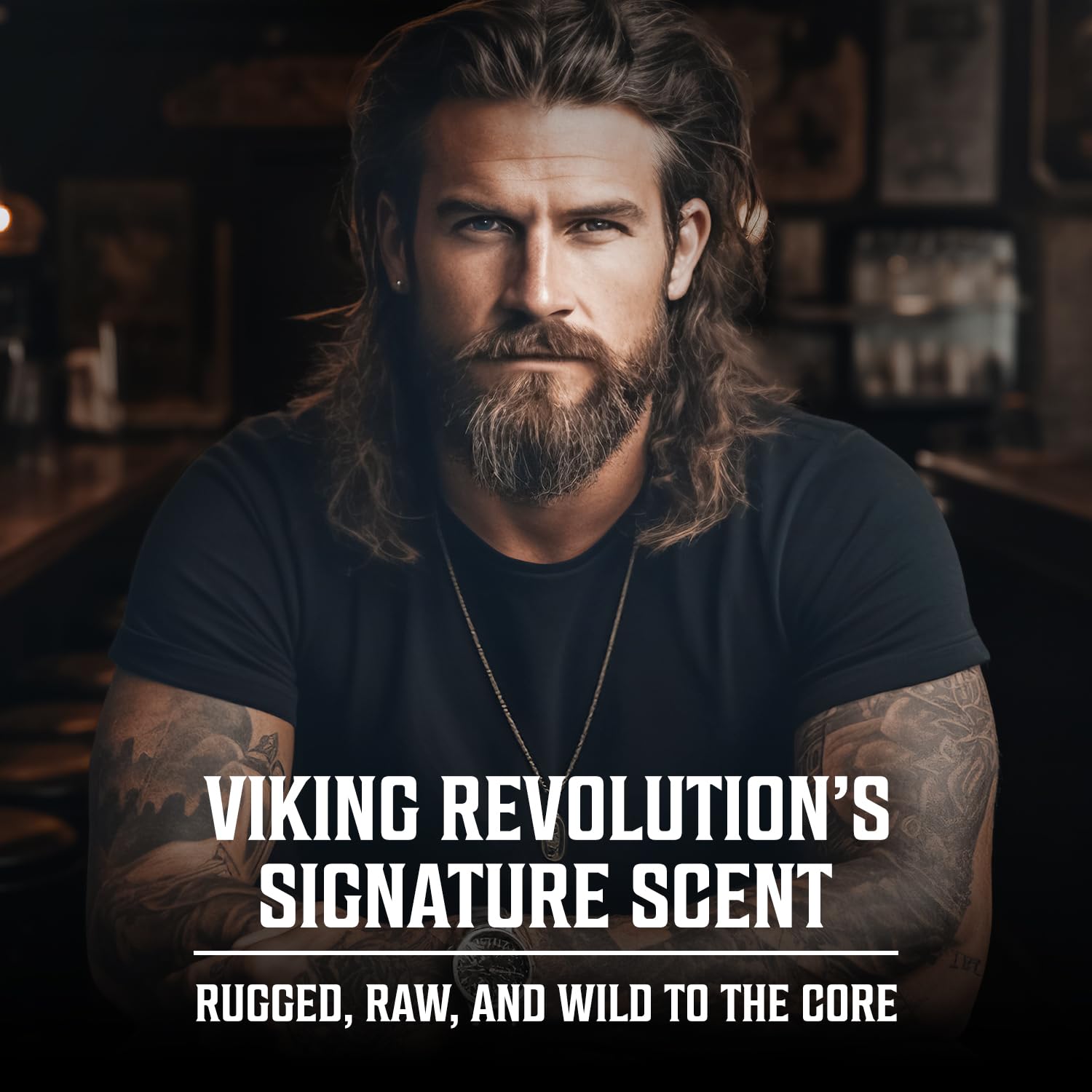 Viking Revolution Sweet Tobacco Cologne for Men – Eau de Parfum | Tonka Bean, Clementine, Cinnamon, Vanilla, Tobacco
