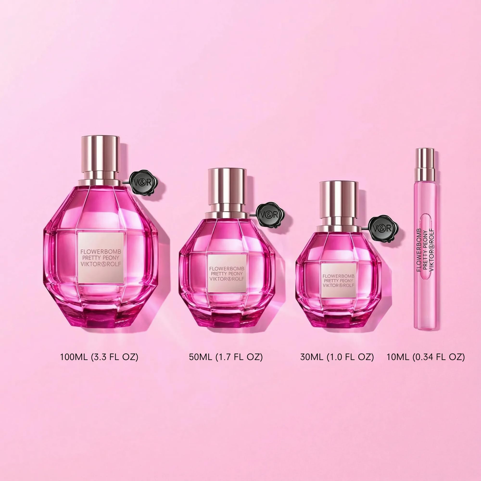 Viktor&Rolf Flowerbomb Pretty Peony – Floral & Fruity Perfume for Women – 1 oz
