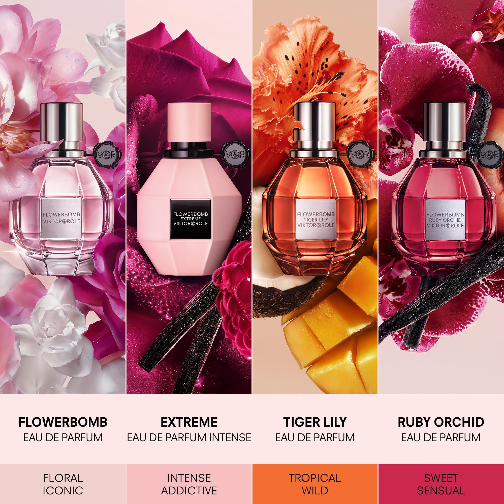 Viktor&Rolf Tiger Lily Eau de Parfum – Travel Size 0.34 oz | Floral, Ambery & Fruity