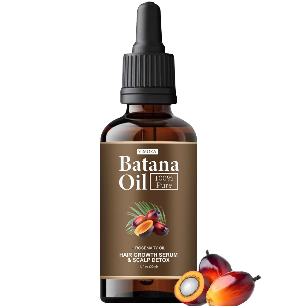 VIMOZA Batana Oil for Hair with Rosemary – 100% Organic Batana Oil (1 Bottle)