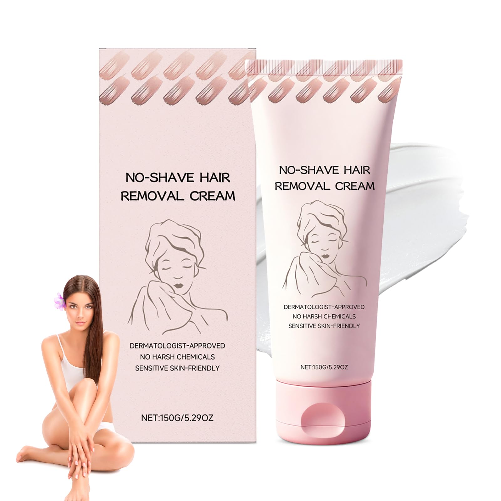 Vincofoo No-Shave Hair Removal Cream – Gentle, Fast, Sensitive Skin