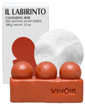 VINOIR Decanting Face Cleansing Bar IL LABIRINTO – Gentle Guasha Bar for Hydration