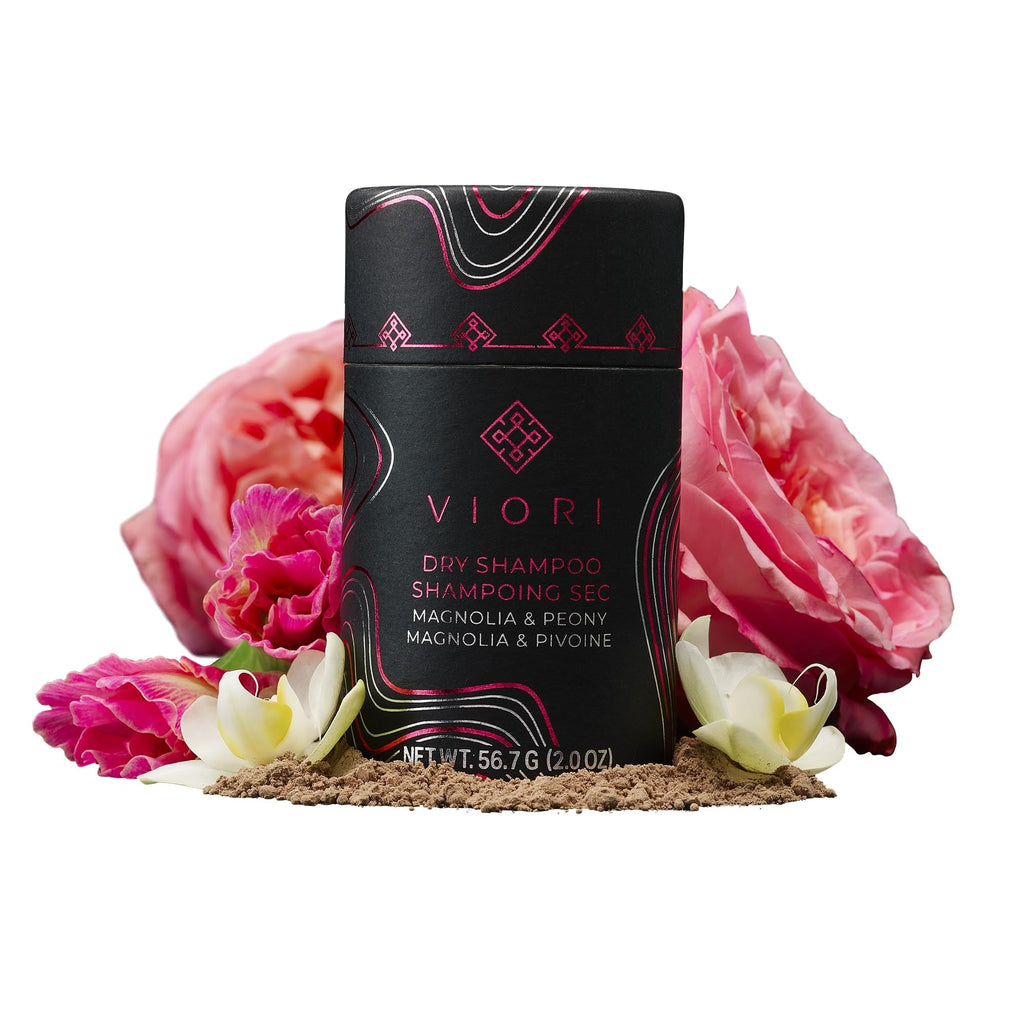 Viori Dry Shampoo Powder Magnolia & Peony – Quick Refresh, Volumizing & Odor Neutralizing