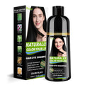 Vireo Color Black Hair Dye Shampoo for Gray Hair – 3 in 1 Herbal Color (Ammonia-Free)