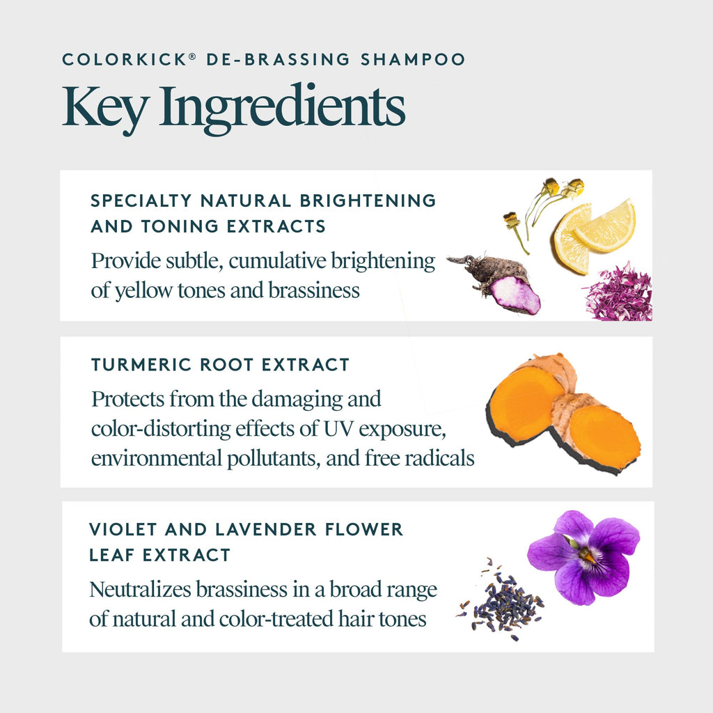 VIRTUE De-Brassing Shampoo: Natural Color Toner for All Hair Colors | 8 Fl Oz