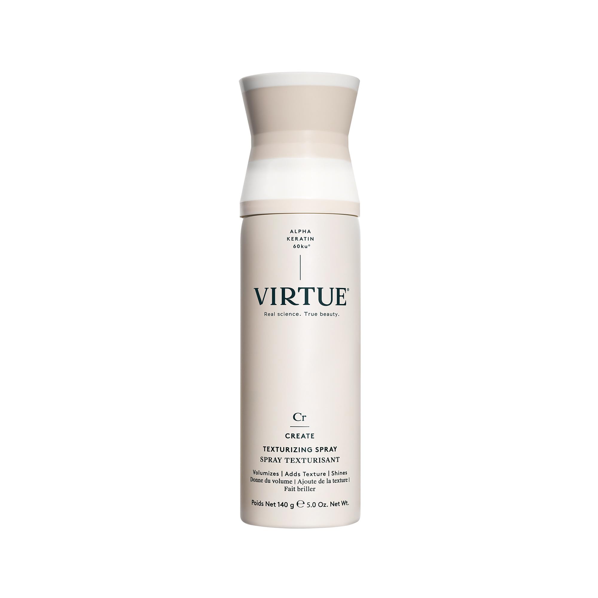 VIRTUE Texturizing Spray | Sulfate Free, Color Safe, Lightweight Shine & Texture – 5 Oz