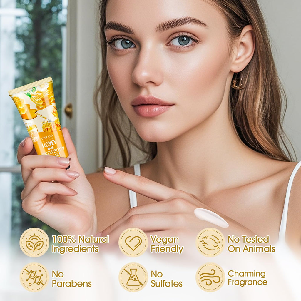 VISCOO 84-Pack Hand Cream Gifts Set for Women – Travel-Size Moisturizers in Bulk
